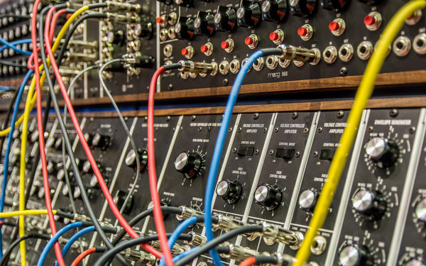 A modular synth